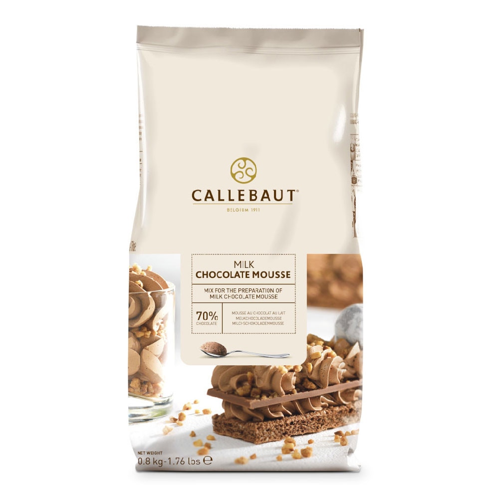 Callebaut Milk Chocolate Mousse Powder - 800g